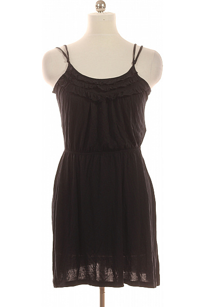 ONLY Černé šaty na ramínka volnočasové letní mini Vel. M | ONLY | obrázek 2