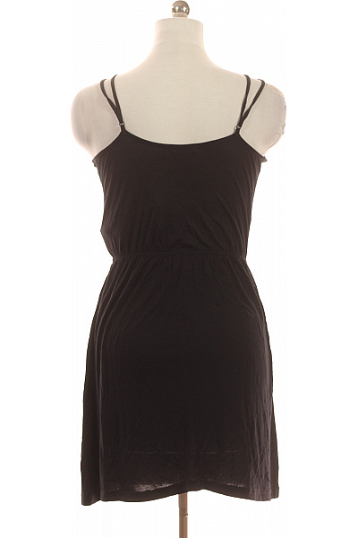 ONLY Černé šaty na ramínka volnočasové letní mini Vel. M | ONLY | obrázek 3