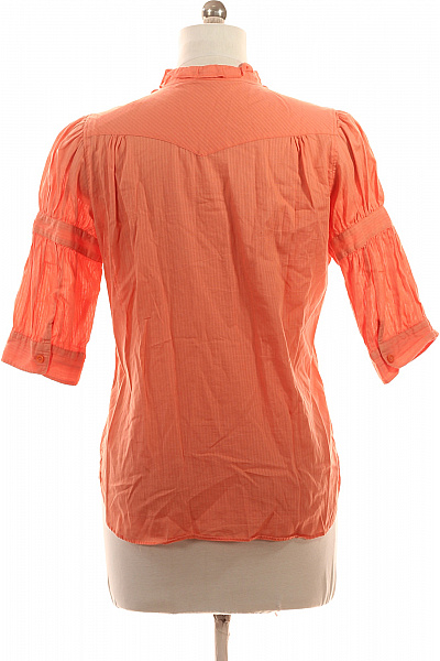 LEVIS Oranžová pruhovaná košile s volánky a stojáčkem Vel. EU L | LEVIS | obrázek 3