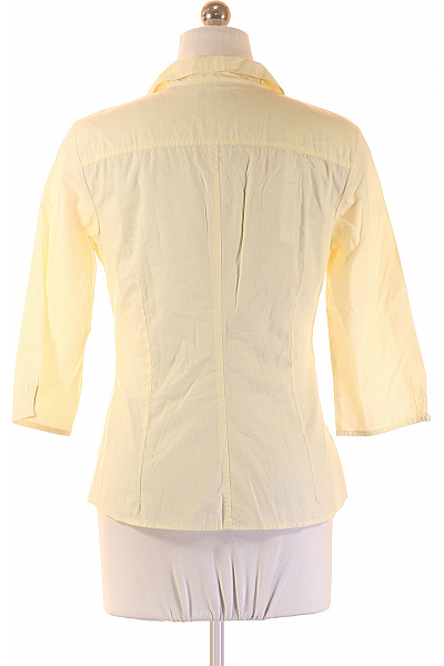 Marc O´Polo Dámská bavlněná košile žlutá puntíkovaná elegantní slim fit Velikost EU 34 | Marc O´Polo | obrázek 3