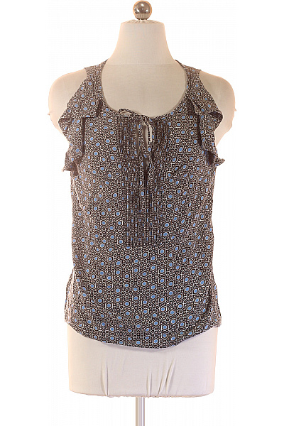 Gap Dámská halenka bez rukávů s potiskem a volánky Vel. EU S | Gap | obrázek 2