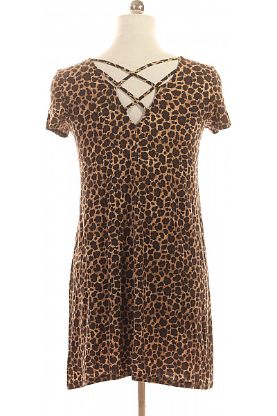 ONLY Dámské šaty tričkové zvířecí vzor volnočasové krátké Velikost m | ONLY | obrázek 3