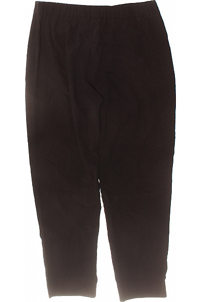 MANGO Dámské černé elegantní business rovné kalhoty lyocellové Vel. 40 | MANGO | obrázek 3