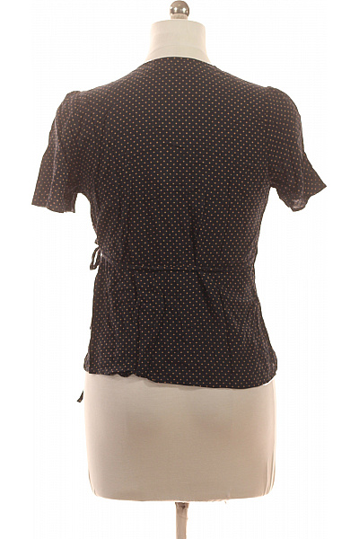 SELECTED Dámská zavinovací halenka s krátkým rukávem a potiskem Velikost 38 | SELECTED | obrázek 3