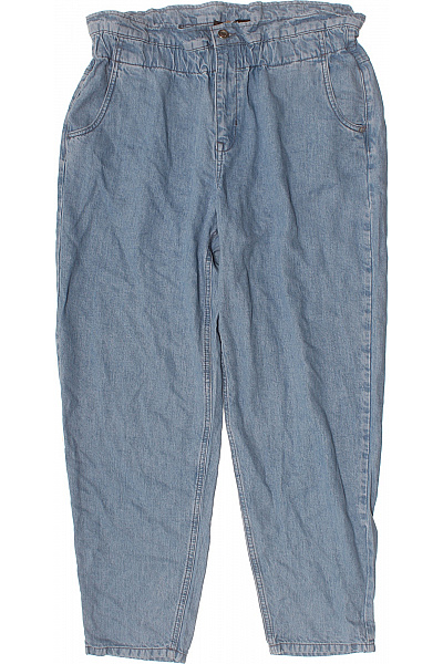 Angels Jeans Dámské Džíny Volné S Vysokým Pasem Modré Vel. 42