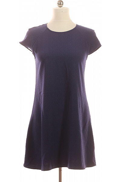 River Island Dámské šaty modré tričkové volnočasové jednoduché krátké Velikost 38 | River Island | obrázek 2