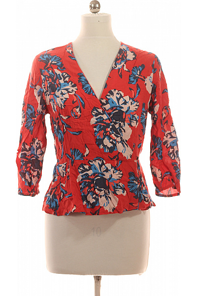 Next Dámské tričko s dlouhým rukávem zavinovací květinový vzor červené Vel. 42 | Next | obrázek 2