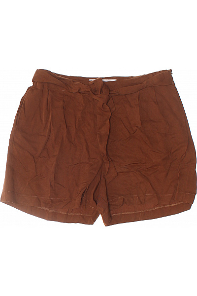 MANGO Dámské hnědé kraťasy s páskem volnočasové krátké Velikost s | MANGO | obrázek 2
