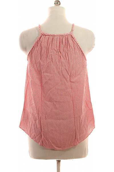 Gap růžová halenka bez rukávů vzorovaná letní rayonové Velikost M | Gap | obrázek 3