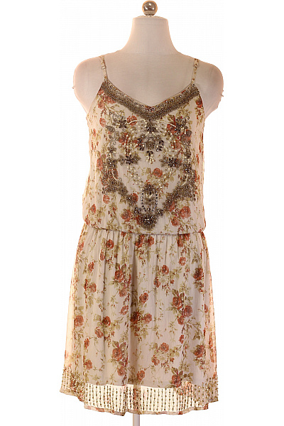 MORGAN šaty na ramínka květované mini boho letní Vel. 36 | MORGAN | obrázek 2