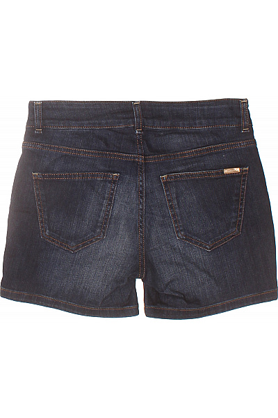 massimo dutti Dámské džínové kraťasy volnočasové s kapsami modré Vel. S | massimo dutti | obrázek 3