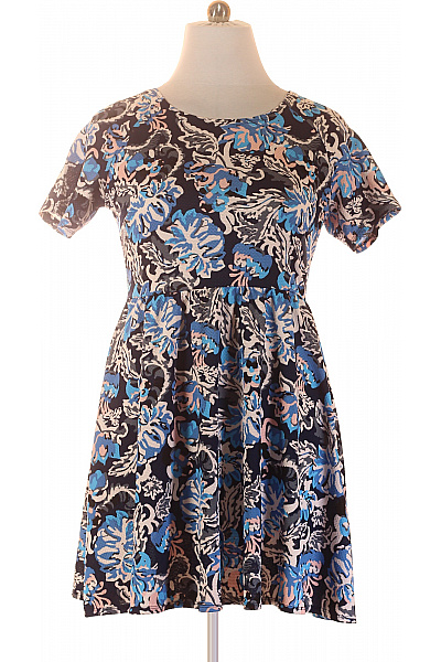 Dorothy Perkins šaty s krátkým rukávem květované volnočasové Vel. 46 | Dorothy Perkins | obrázek 2