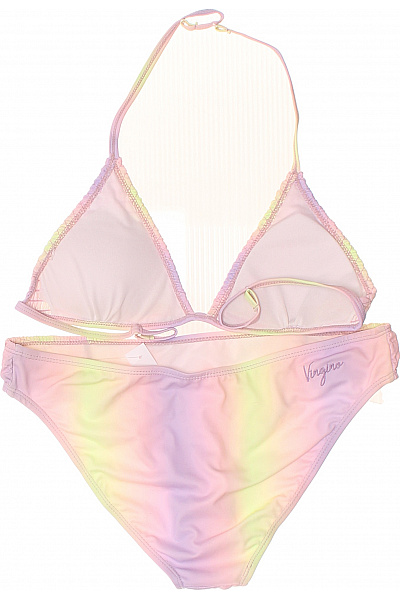 Dámské plavky bikiny duhové za krk na zavazování | Unimoda | obrázek 3
