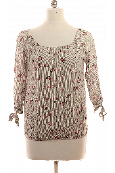 Cartoon Dámská halenka s dlouhým rukávem a květinovým potiskem Vel. M | Cartoon | obrázek 2