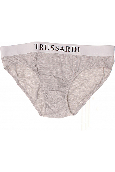 Trussardi Pánské bavlněné slipové kalhotky šedé Vel. EU XL | Trussardi | obrázek 2