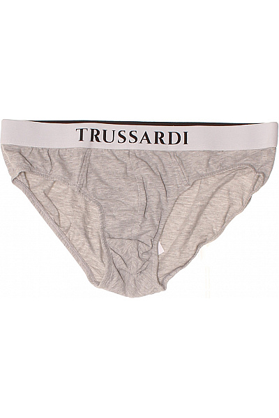Trussardi Pánské bavlněné slipové spodní prádlo šedé Vel. EU XL | Trussardi | obrázek 2