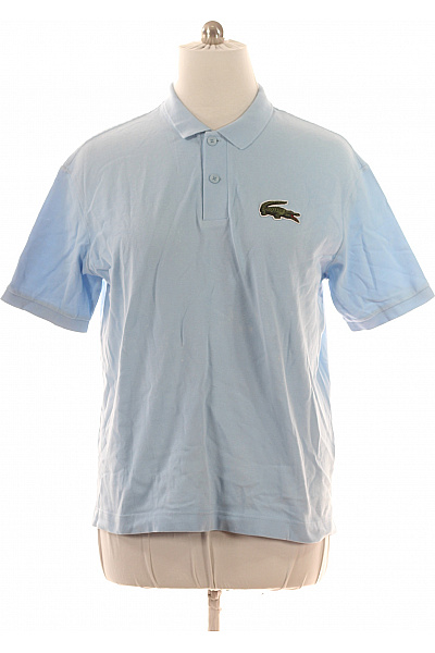 LACOSTE Pánské Polo Tričko S Krátkým Rukávem Jednobarevné S Límečkem
