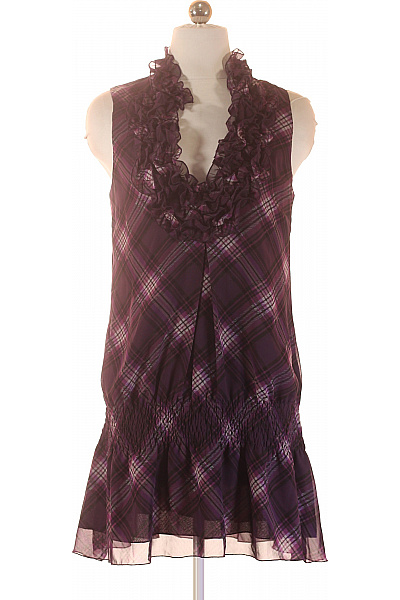 HALLHUBER šaty bez rukávů kostkované volnočasové Velikost 36 | HALLHUBER | obrázek 2