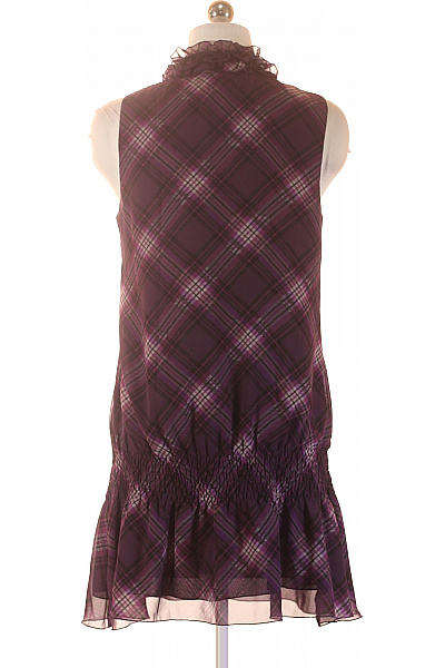 HALLHUBER šaty bez rukávů kostkované volnočasové Velikost 36 | HALLHUBER | obrázek 3