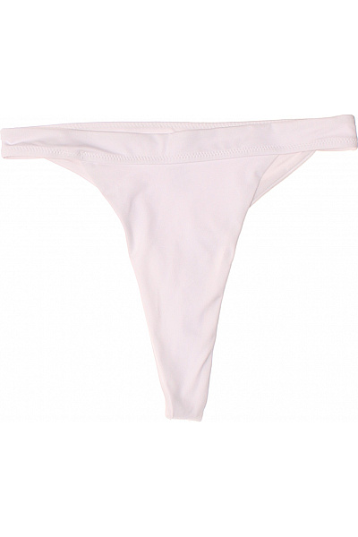 Mermaid Swimwear Bílé dámské plavkové kalhotky tanga Vel. L | Mermaid Swimwear | obrázek 2