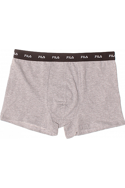FILA pánské bavlněné boxerky šedé Velikost L | FILA | obrázek 2