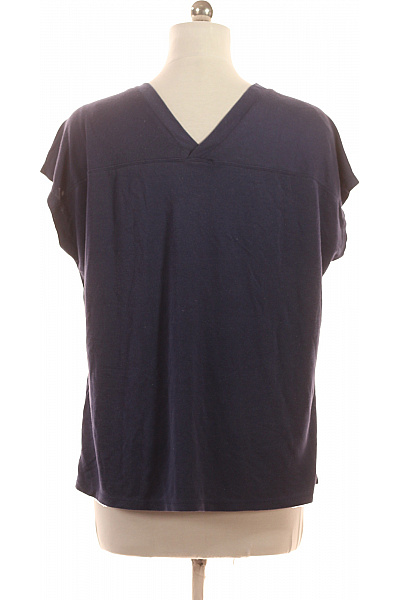LAWRENCE GREY Dámské tričko s krátkým rukávem modré basic modalové Vel. xl | LAWRENCE GREY | obrázek 3