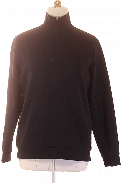 Hugo Boss pánská mikina s dlouhým rukávem a výšivkou Vel. XL | Hugo Boss | obrázek 2