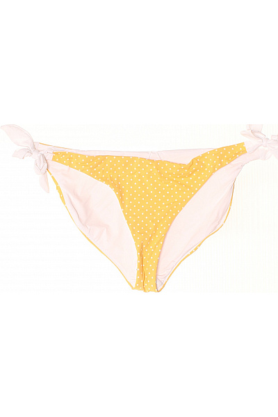 Petite Fleur Dámské žluté puntíkované plavky na zavazování Vel. XL | Petite Fleur | obrázek 2