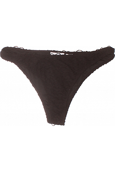 černé bikiny žebrované sexy Vel. L | Unimoda | obrázek 2