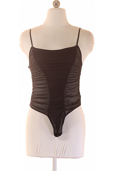 Hunkemoller Dámské černé body s řasením Velikost EU S | Hunkemoller | obrázek 2
