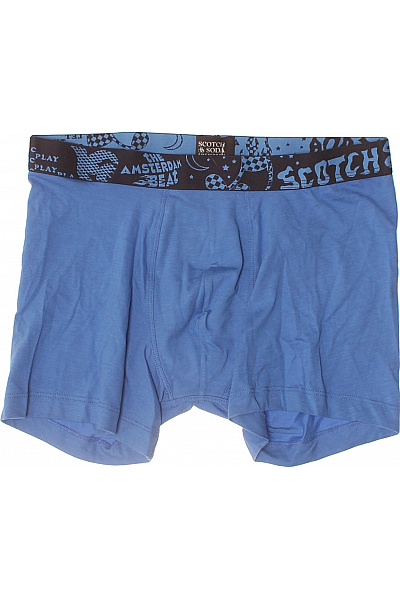 Scotch & Soda pánské boxerky modré bavlněné Vel. M | Scotch & Soda | obrázek 2