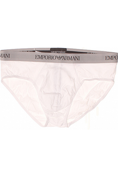 ARMANI pánské bavlněné slipy bílé Velikost l | ARMANI | obrázek 2