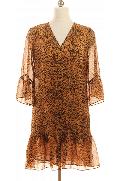 InWear Dámské šaty s krátkým rukávem zvířecí vzor boho volnočasové Vel. 38 | InWear | obrázek 2