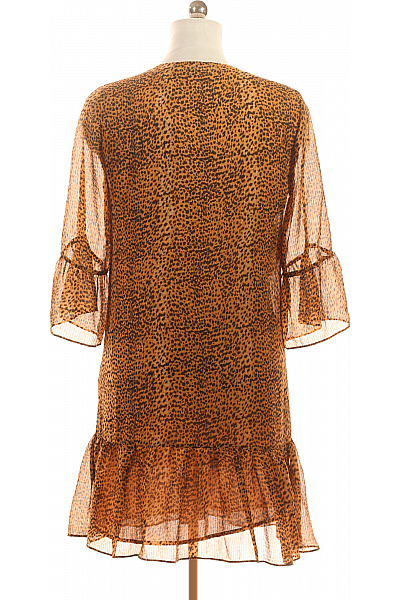 InWear Dámské šaty s krátkým rukávem zvířecí vzor boho volnočasové Vel. 38 | InWear | obrázek 3