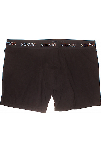 NORVIG pánské bavlněné boxerky černé | NORVIG | obrázek 2