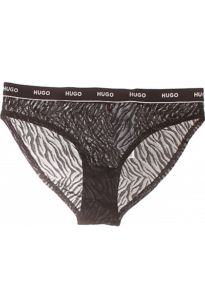 Hugo Boss Dámské kalhotky černé krajkové se zvířecím vzorem Velikost EU m | Hugo Boss | obrázek 2