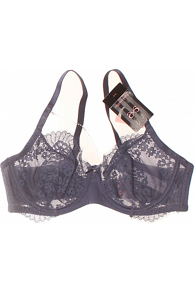 Hunkemoller Dámská Krajková Podprsenka S Kosticemi Modrá Velikost 80C