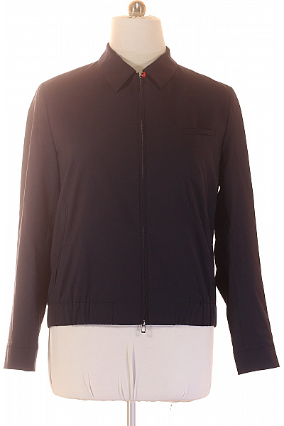 Hugo Boss Pánská vlněná bunda bomber s kapsou vpředu na zip Vel. DE 50 | Hugo Boss | obrázek 2