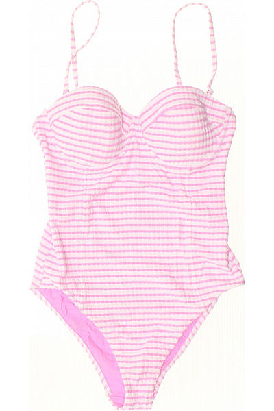 Seafolly jednodílné pruhované růžové plavky Velikost EU 40 | Seafolly | obrázek 2