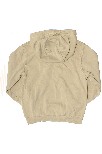 Nike Dívčí khaki mikina s kapucí a logem Velikost 137/147 | Nike | obrázek 3