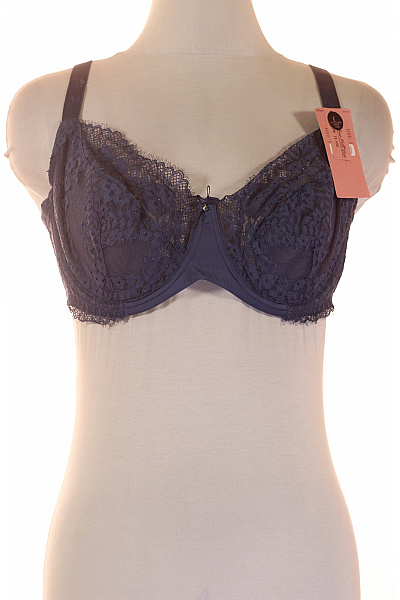 Hunkemoller Dámská krajková podprsenka modrá Velikost 90E | Hunkemoller | obrázek 2