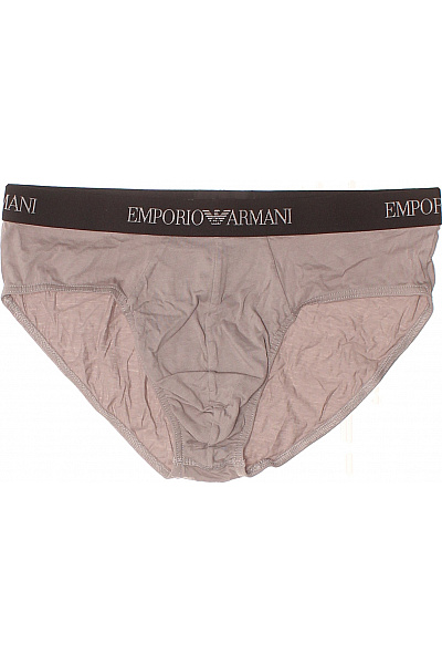 ARMANI pánské bavlněné slipy šedé Velikost l | ARMANI | obrázek 2