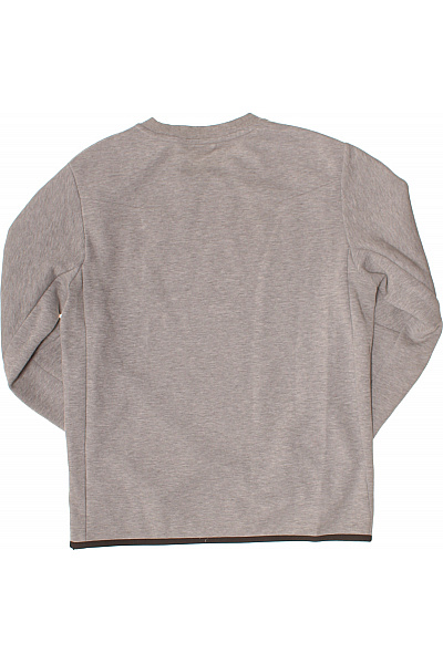 Nike pánská mikina šedá s dlouhým rukávem crewneck streetwear Velikost s | Nike | obrázek 2