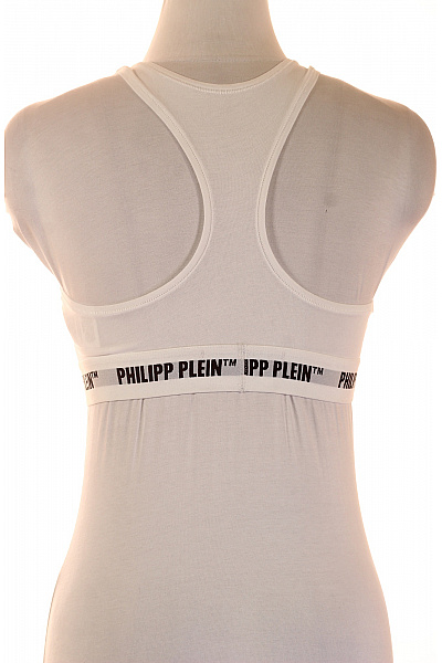 PHILLIP PLEIN Dámské bavlněné sportovní podprsenka hladká Velikost L | PHILLIP PLEIN | obrázek 3