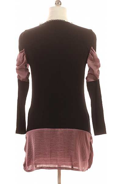 COLLECTION dámské šaty s dlouhým rukávem černé volnočasové krajkové Vel. 38 | COLLECTION | obrázek 2