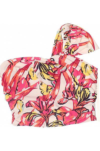 carmen marc valvo barevné květinové asymetrické crop top plavky Vel. EU M | carmen marc valvo | obrázek 2