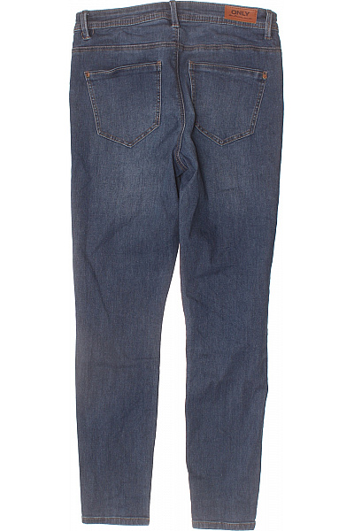 ONLY Dámské modré strečové džíny s dírami skinny fit Velikost L | ONLY | obrázek 2