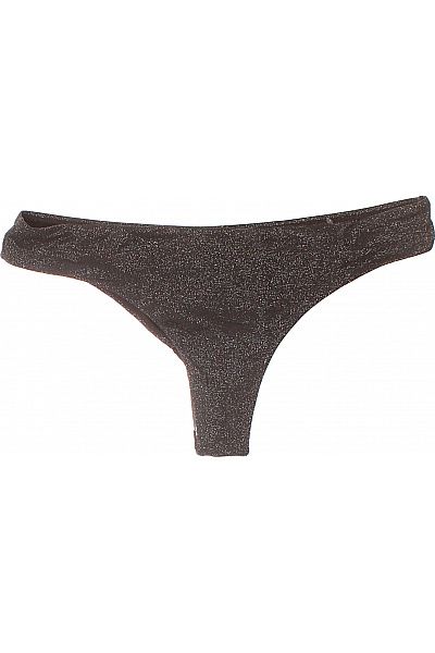 ARMANI Dámské plavkové kalhotky tanga třpytivé černé Vel. XL | ARMANI | obrázek 2