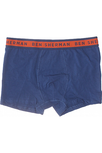 ben sherman pánské bavlněné boxerky modré Vel. M | ben sherman | obrázek 2