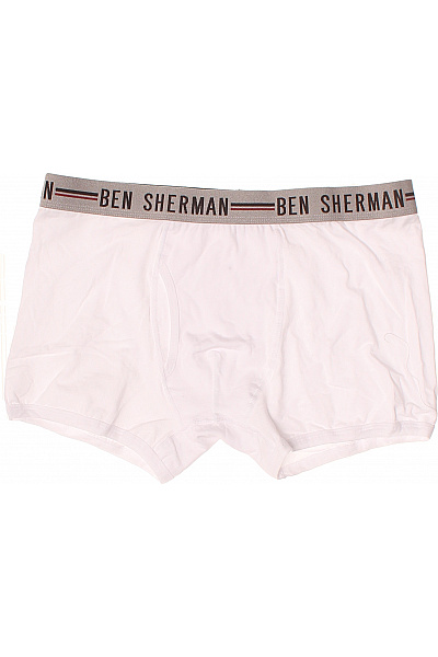 ben sherman pánské bavlněné boxerky bílé Vel. EU XL | ben sherman | obrázek 2